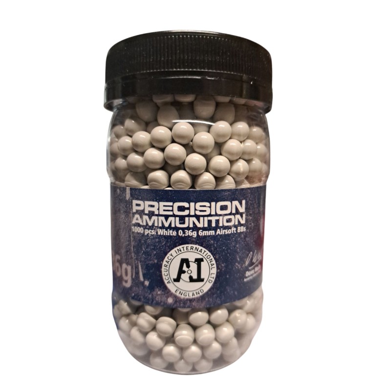 ASG - Billes Précision Ammunition 0.36g X 1000 bbs