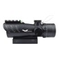 JS-TACTICAL - Viseur Point Rouge avec Lentille de 30mm Type ACOG - Noir JS-TACTICAL - Viseur Point Rouge avec Lentille de 30mm Type ACOG - Noir