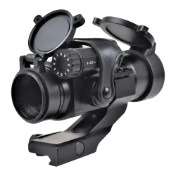 JS-TACTICAL - Viseur point rouge lentille 32 mm avec rehausse - Noir