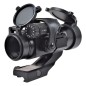 JS-TACTICAL - Viseur Point Rouge Lentille 32mm avec Rehausse - Noir JS-TACTICAL - Viseur Point Rouge Lentille 32mm avec Rehausse - Noir