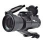 JS-TACTICAL - Viseur Point Rouge Lentille 32mm avec Rehausse - Noir JS-TACTICAL - Viseur Point Rouge Lentille 32mm avec Rehausse - Noir