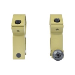 JS-TACTICAL - Anneaux de montage haut 30mm pour rails Picatinny - Tan