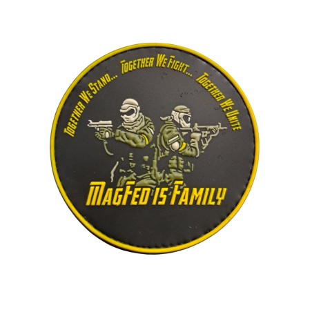 MAGFED IS FAMILY - Patch Jaune