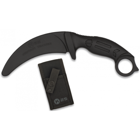 K25 - Couteau D'entraînement De Type Karambit - Noir