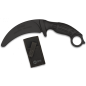 K25 - Couteau D'entraînement De Type Karambit - Noir