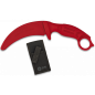K25 - Couteau D'entraînement De Type Karambit - Rouge