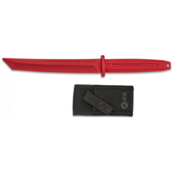 K25 - Couteau D'entraînement De Type Tanto - Rouge