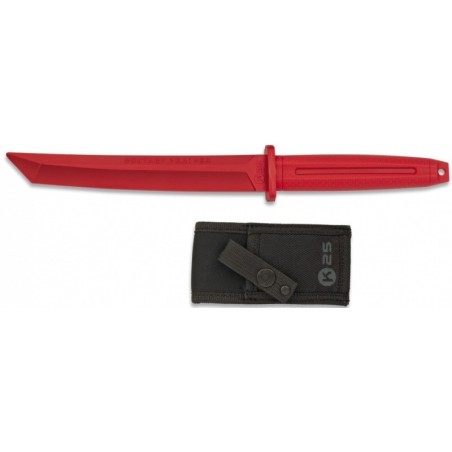 K25 - Couteau D'entraînement De Type Tanto - Rouge