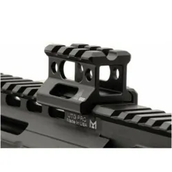 UTG - Rehausse 21mm 3 slots Rail Picatinny - Noir