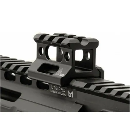 UTG - Rehausse 21mm 3 slots Rail Picatinny - Noir