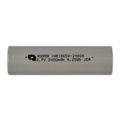 FUEL - Piles LI-Ion 18650 rechargeable 3.7V X 2600MAH pour lampe