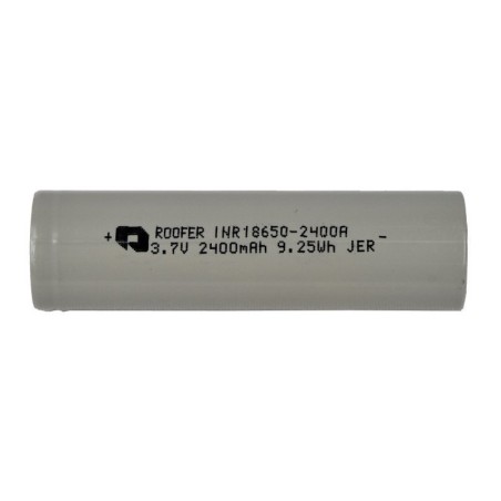 FUEL - Piles LI-Ion 18650 rechargeable 3.7V X 2600MAH pour lampe