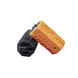 ASG - Grenade à gaz réutilisable Storm Apocalypse 155 billes - Orange