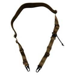 AMOMAX - Sangle 2 Point Clip HK Marron