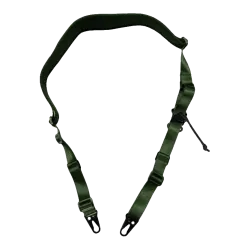 AMOMAX - Sangle 2 Points Clip HK - Vert OD
