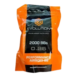 Evolution International - Billes 0,25 g X 2000 billes - Blanche