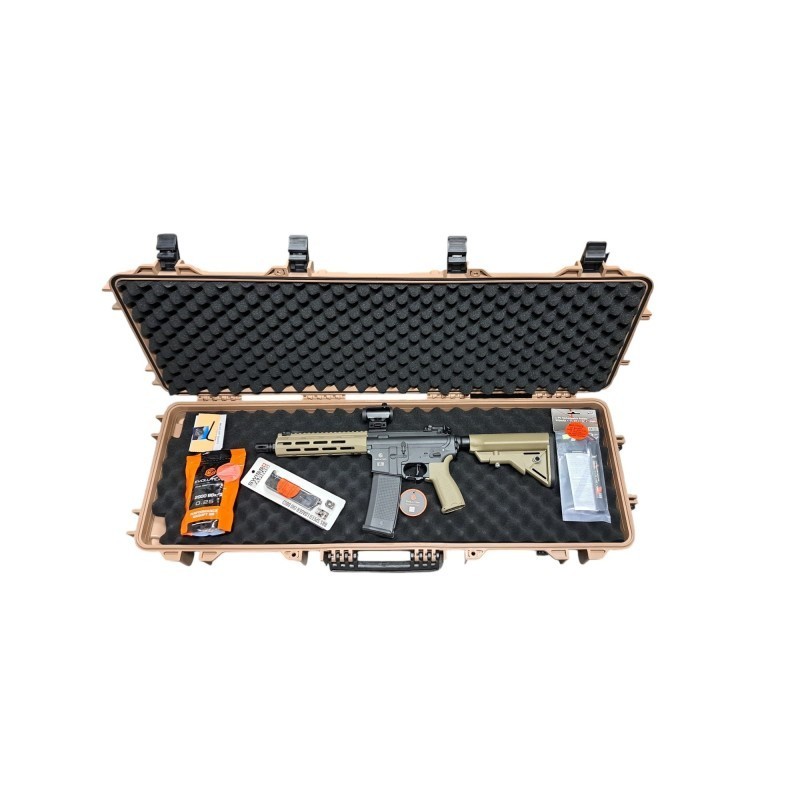PACK COMPLET - Recon Superlite MK18 Mod 1 10.8" Carbontech Noir Et Tan