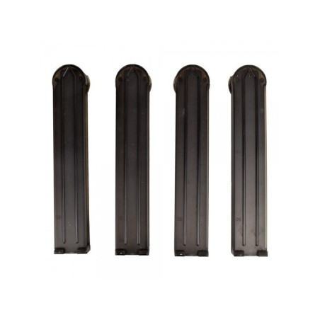 BIG DRAGON - lot de 4 chargeurs low-cap pour P90 50 billes - Noir
