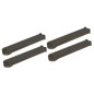 BIG DRAGON - lot de 4 chargeurs low-cap pour P90 50 billes - Noir
