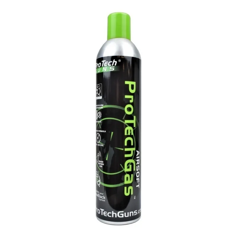 PROTECH - Bouteille De Gaz  Airsoft 600Ml / 800Ml - 136 PSI (silicone)