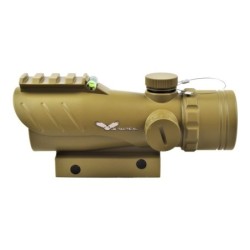JS-Tactical ACOG 30 mm Tan – Viseur point rouge airsoft | Zn-Airsoft.fr