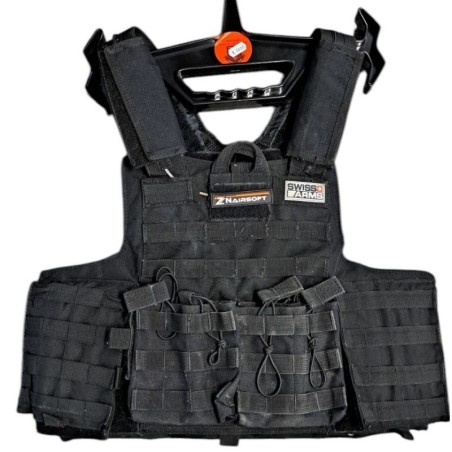 OCCASION DE LA BOUTIQUE - Gilet Tactique SWISS ARMS - Noir
