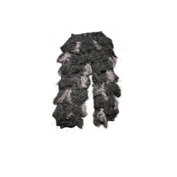 MIL-TEC - Ghillie Nightfighter Noir MilTec Tenue Complete Camouflage Ignifugé