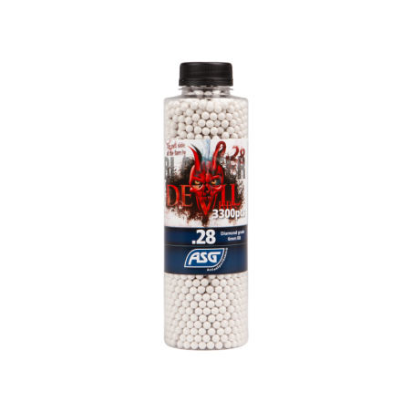 ASG - Billes blanches Blaster Devil 0.28g X 3300 bbs