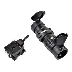 JS-TACTICAL - Magnifier 3X pour red dot avec système de bascule - Noir
