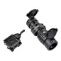 JS-TACTICAL - 3X magnifier pour red dot avec système de bascule - Noir