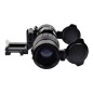 JS-TACTICAL - 3X magnifier pour red dot avec système de bascule - Noir