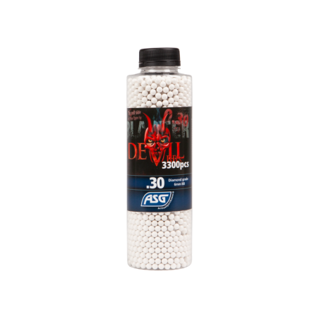 ASG - Billes blanches Blaster Devil 0.30g X 3300 bbs