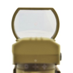 JS-Tactical – Viseur multi-réticule Tan airsoft | Zn-Airsoft.fr