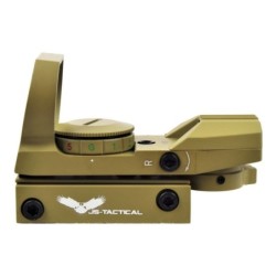 JS-Tactical – Viseur multi-réticule Tan airsoft | Zn-Airsoft.fr
