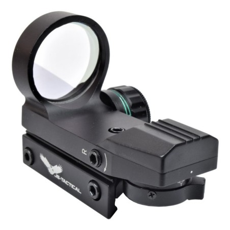 JS-TACTICAL - Point rouge multi réticule - Noir