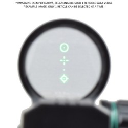 JS-Tactical – Viseur point rouge multi-réticule | Zn-Airsoft.fr