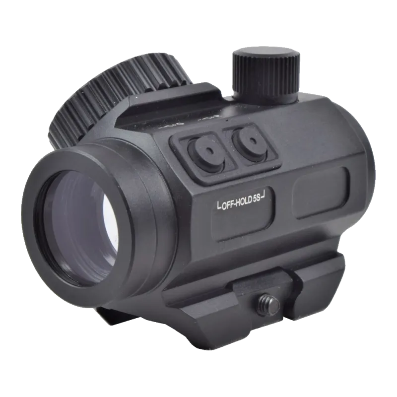 JS-TACTICAL - Viseur point rouge Micro T1 rouge/vert - Noir