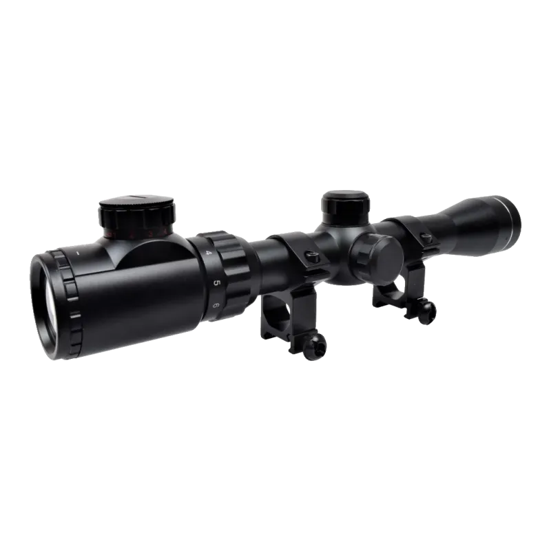 JS-TACTICAL - Lunette zoom 3X-9X lentille 32mm rétroéclairée - Noir