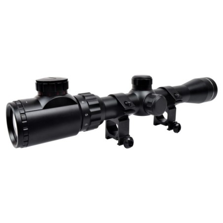 JS-TACTICAL - Lunette Avec Zoom 3X-9X Lentille 32mm rétroéclairée - Noir