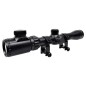 JS-TACTICAL - Lunette Avec Zoom 3X-9X Lentille 32mm rétroéclairée - Noir