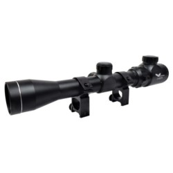 JS-TACTICAL - Lunette Avec Zoom 3X-9X Lentille 32mm rétroéclairée - Noir