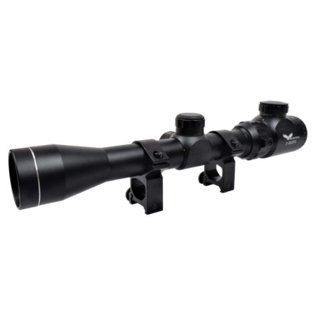 JS-TACTICAL - Lunette Avec Zoom 3X-9X Lentille 32mm rétroéclairée - Noir