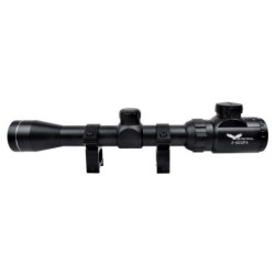 JS-TACTICAL - Lunette Avec Zoom 3X-9X Lentille 32mm rétroéclairée - Noir