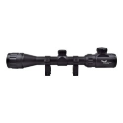 JS-TACTICAL - Lunette Avec Lentille Zoom 3X-9X Lentille 32mm - Noir