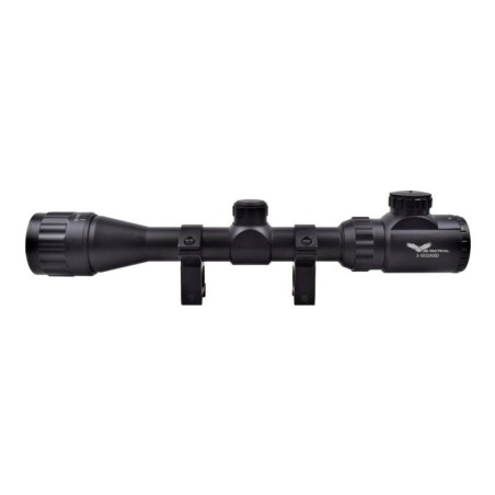 JS-TACTICAL - Lunette Avec Lentille Zoom 3X-9X Lentille 32mm - Noir