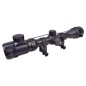 JS-TACTICAL - Lunette Avec Lentille Zoom 3X-9X Lentille 32mm - Noir