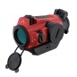 BO MANUFACTURE - Point Rouge OCX-1 Montage Bas Avec Panneau Solaire Rouge