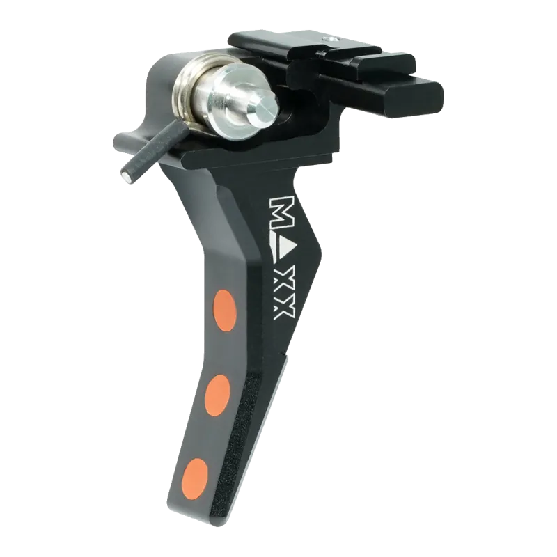 Maxx Model - Détente aluminium CNC Speed Advanced pour Scorpion EVO 3 style B - Noir