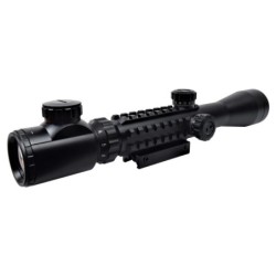 JS-TACTICAL - Lunette Avec Zoom 3X-9X Lentille 40mm - Noir