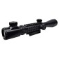 JS-TACTICAL - Lunette Avec Zoom 3X-9X Lentille 40mm - Noir